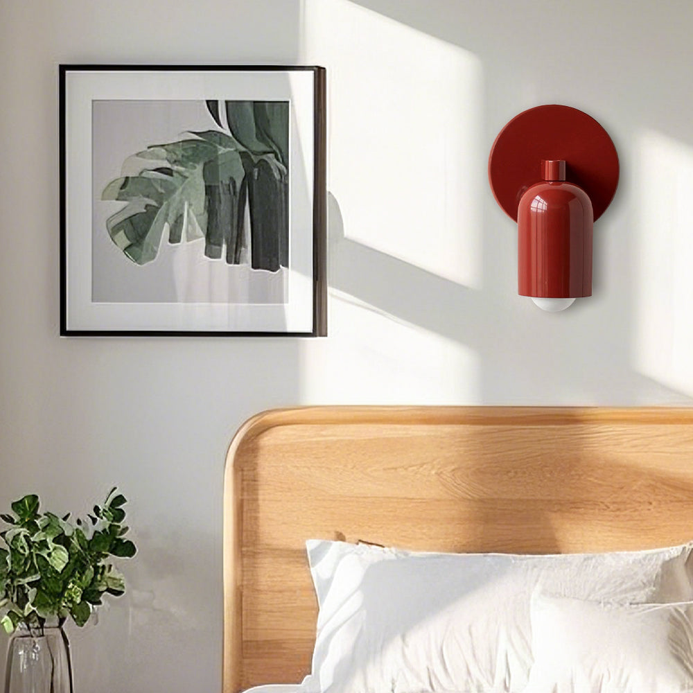Mini LED Wall Light in Matte Finish - Modern Iron Design