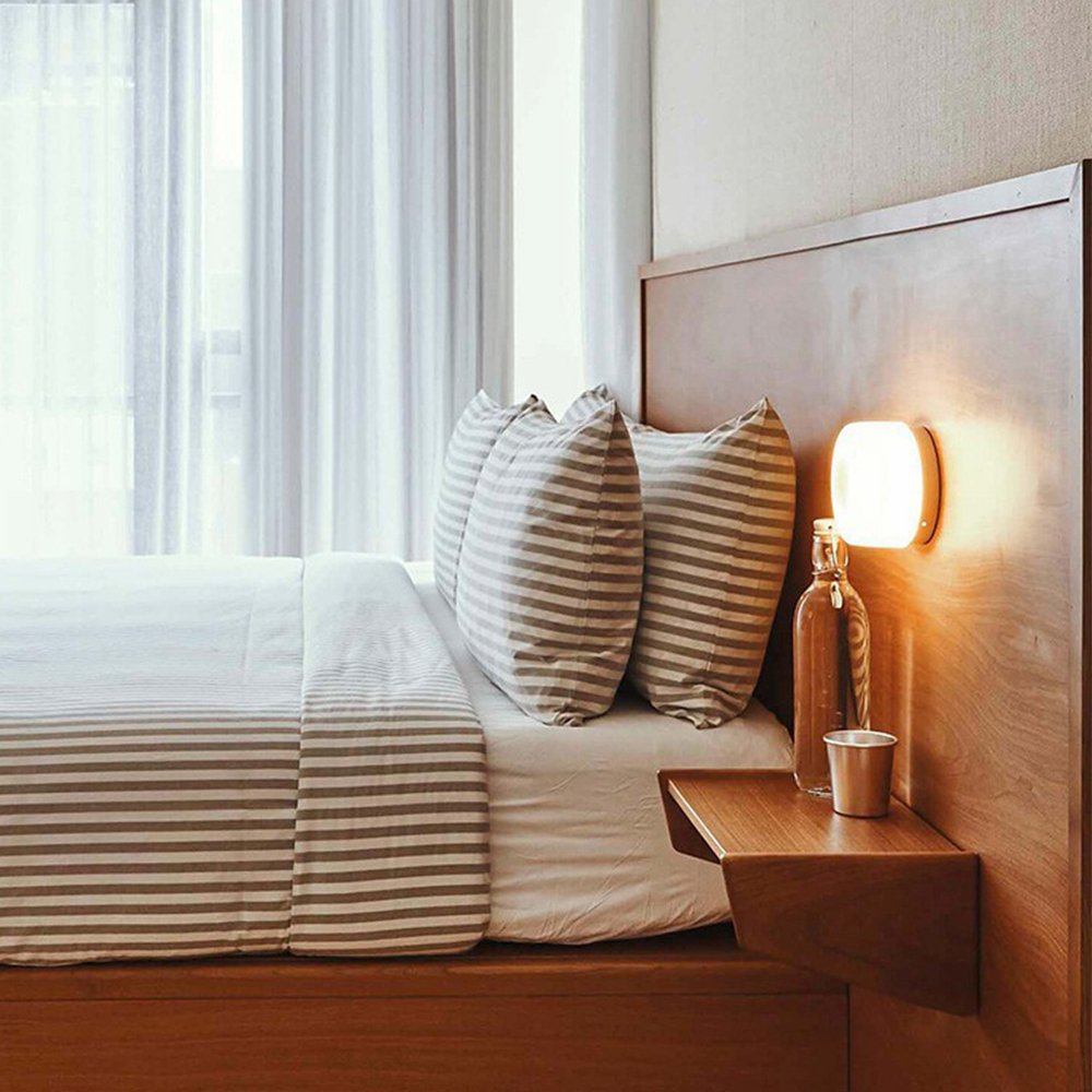 Energy-Efficient Wall Sconce with Dimpled Glass - Modern LED Lighting