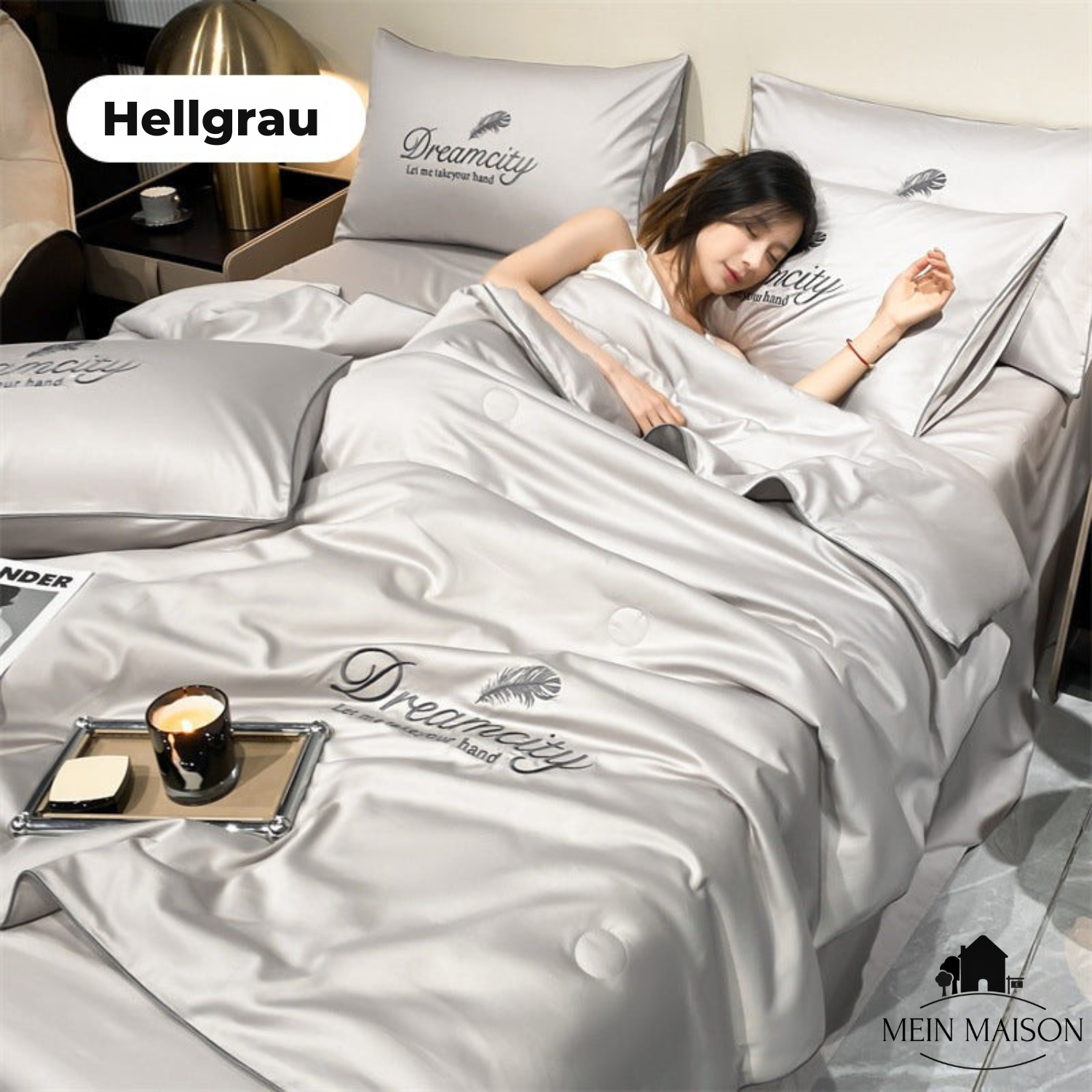 Lightweight Summer Cooling Blanket – Soft Ice Silk for Refreshing Comfort