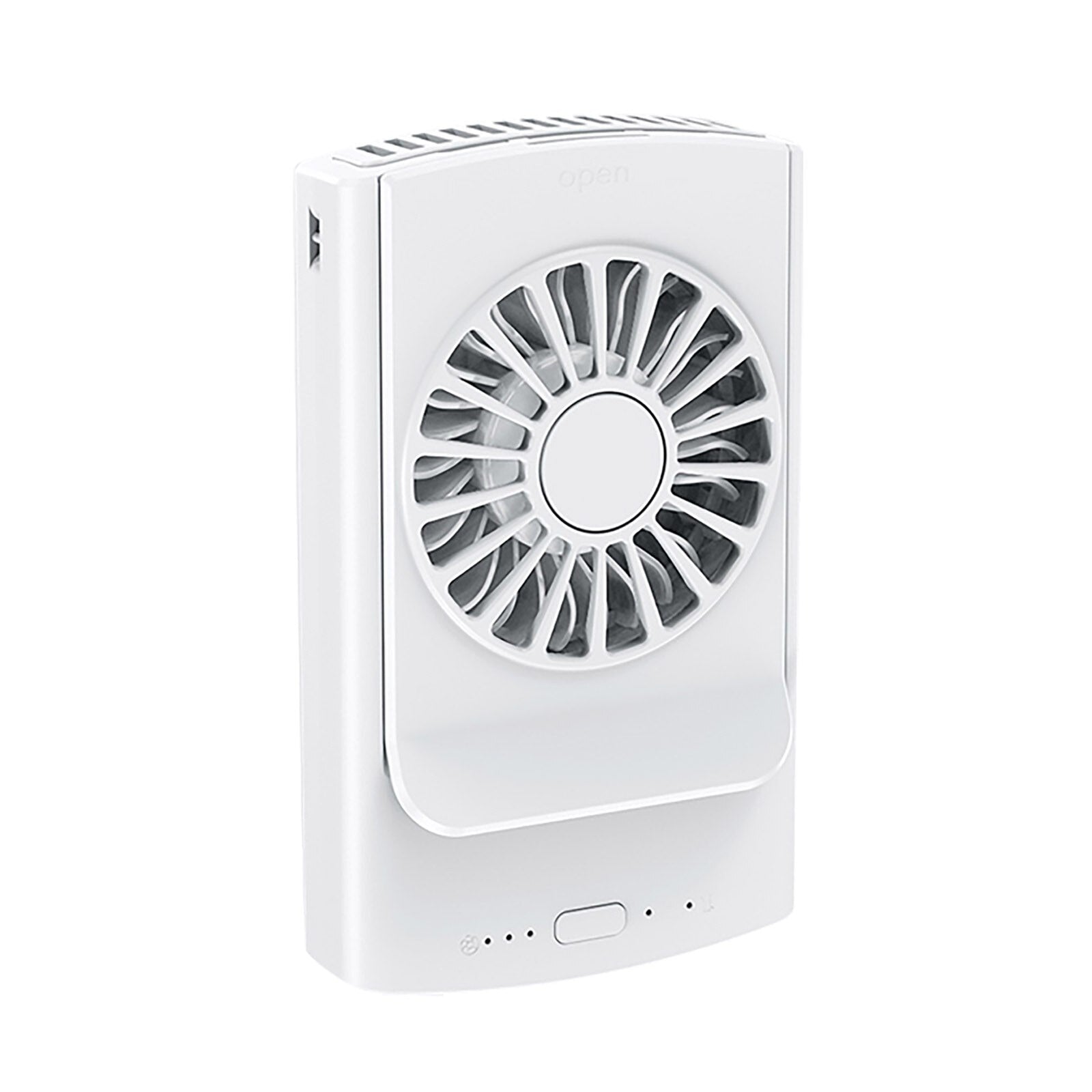 Hands-Free Bladeless Waist Fan – Portable Cooling for Warm Weather