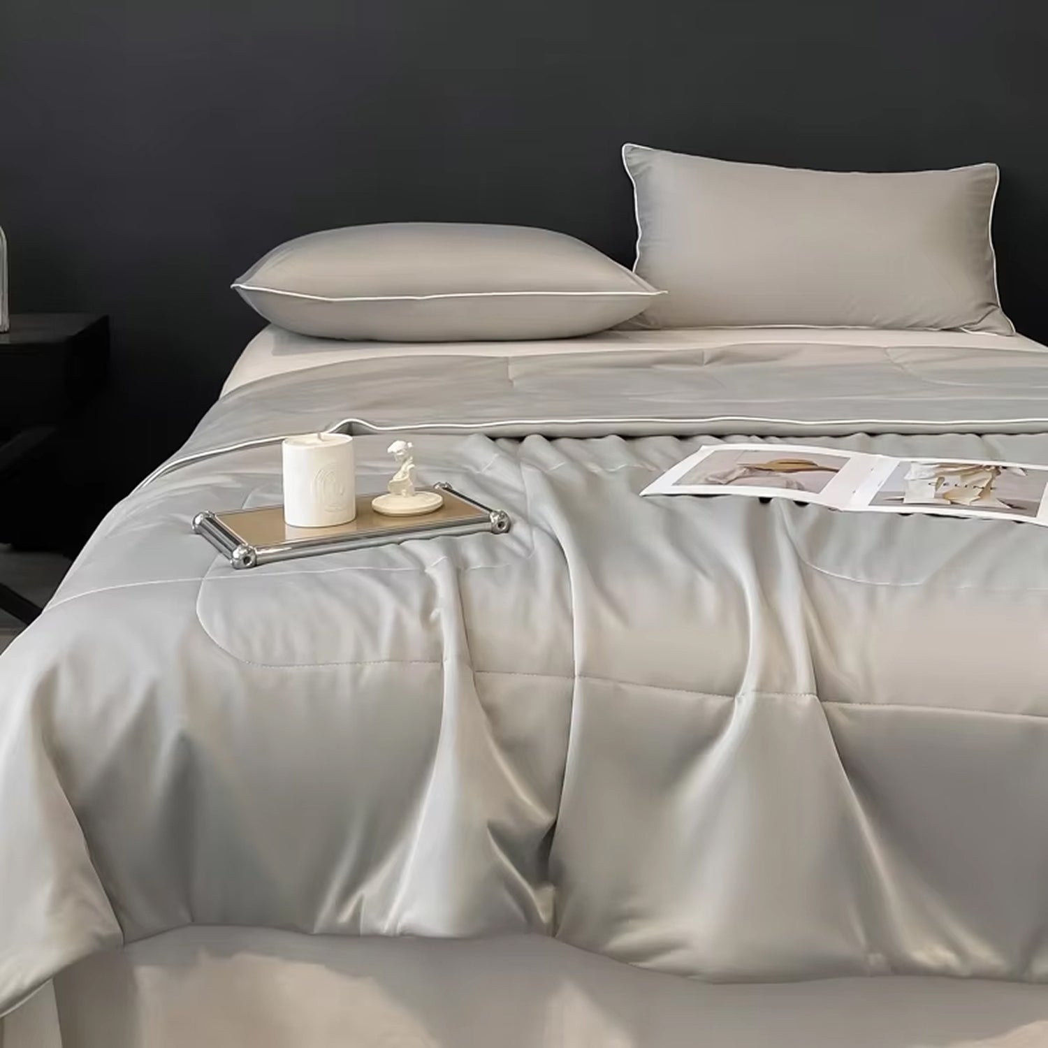 Dual-Sided Cooling Blanket - Q-Max Fabric for Hot Sleepers