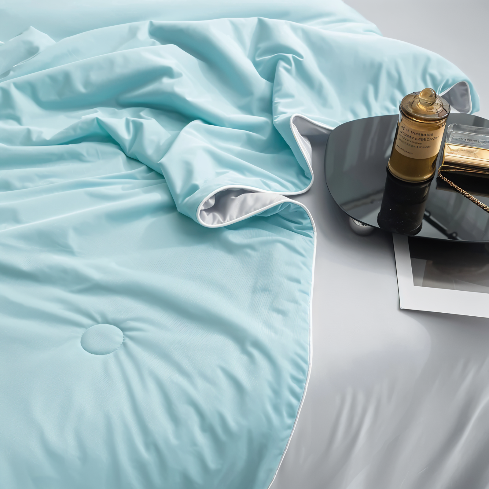 Reversible Cooling Bed Blanket Collection | Hypoallergenic Comfort for Warm Sleepers