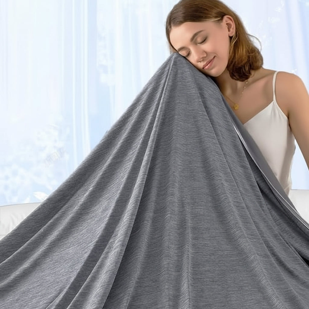 Lightweight Cooling Blanket | Breathable Material for Warm Sleepers