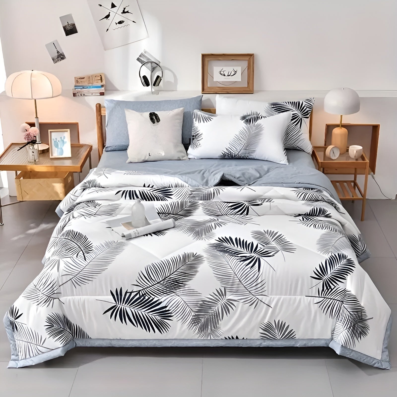 Lightweight Cotton Cooling Blanket – Breathable Fabric for Hot Sleepers