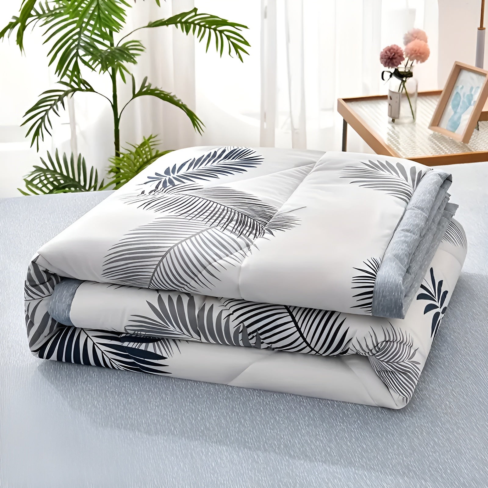 Lightweight Cotton Cooling Blanket – Breathable Fabric for Hot Sleepers