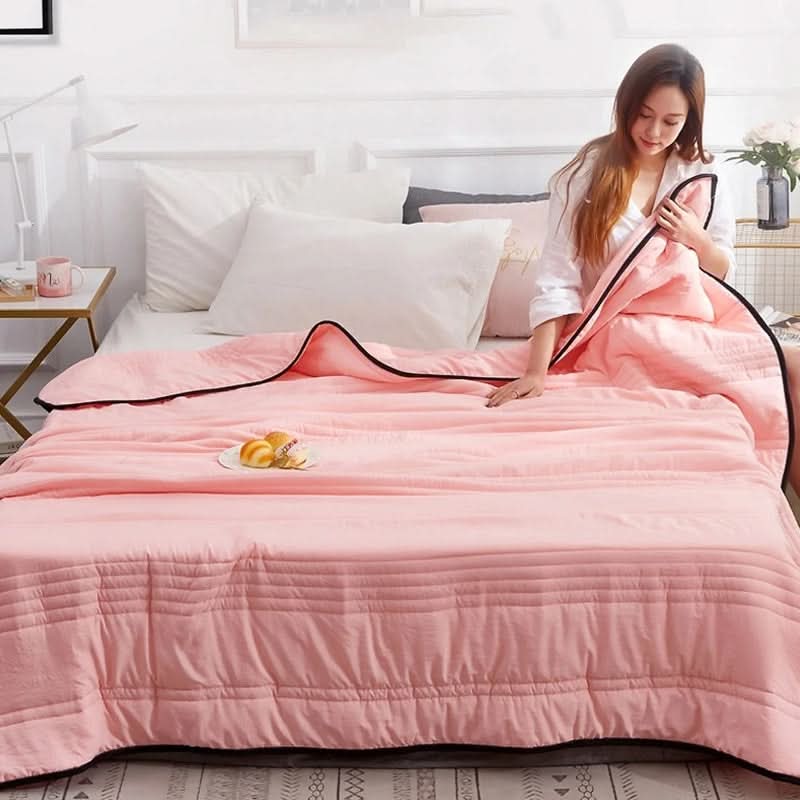 Temperature Regulating Blanket | Soft Material for Comfortable Sleep