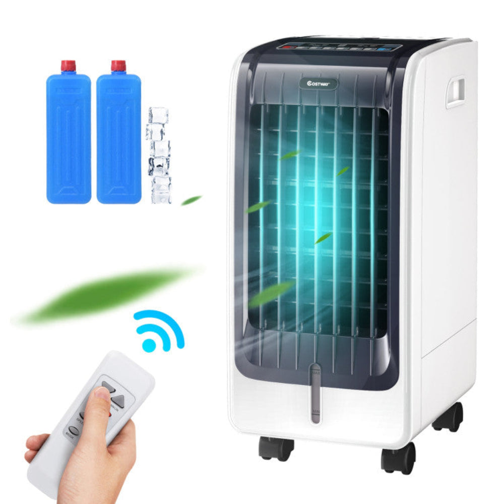 Portable Evaporative Cooler – 3 Speed Air Conditioner with Timer