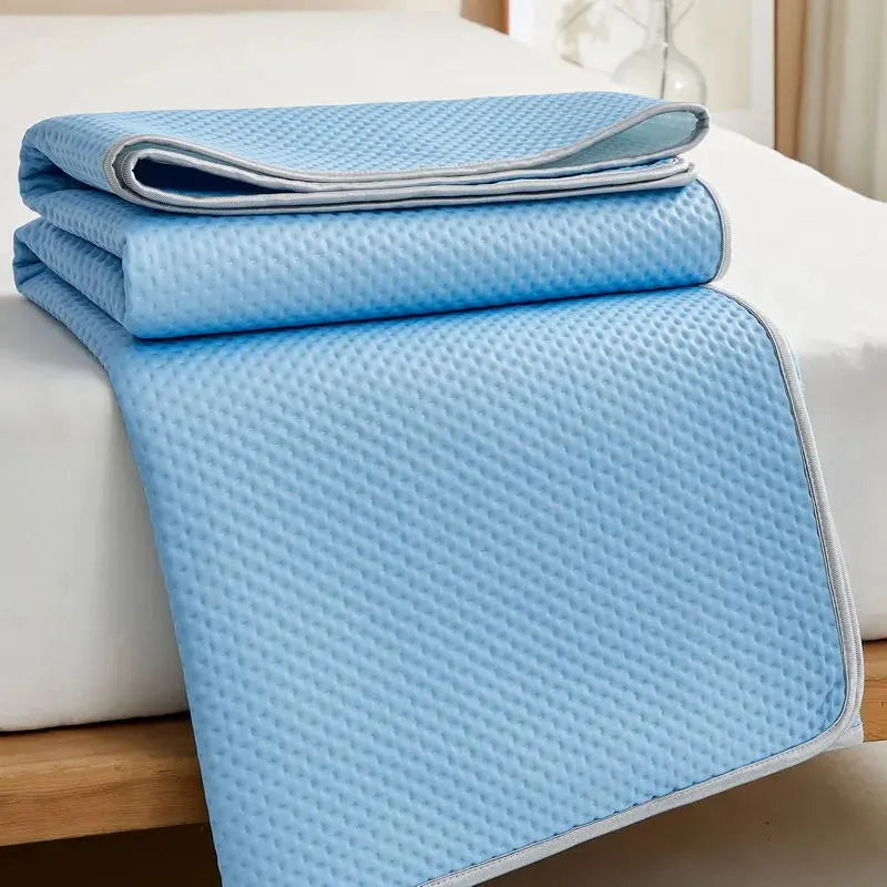 Breathable Ice Silk Cooling Mattress Cover | Soft Comfort for Summer Sleep
