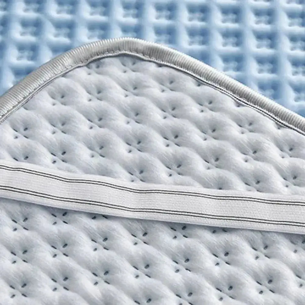 Breathable Ice Silk Cooling Mattress Cover | Soft Comfort for Summer Sleep