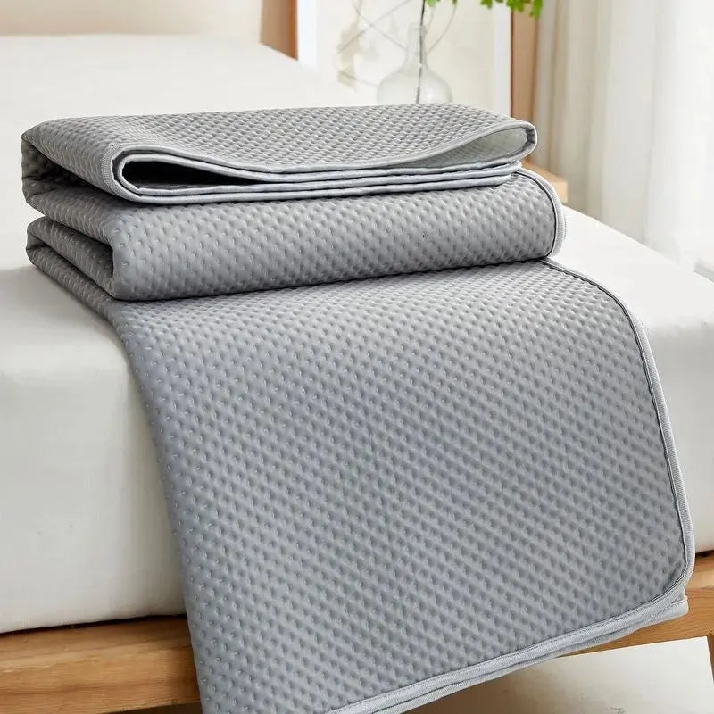 Breathable Ice Silk Cooling Mattress Cover | Soft Comfort for Summer Sleep
