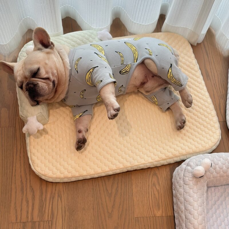 Dog Cooling Bed with Non-Slip Feature for Enhanced Comfort