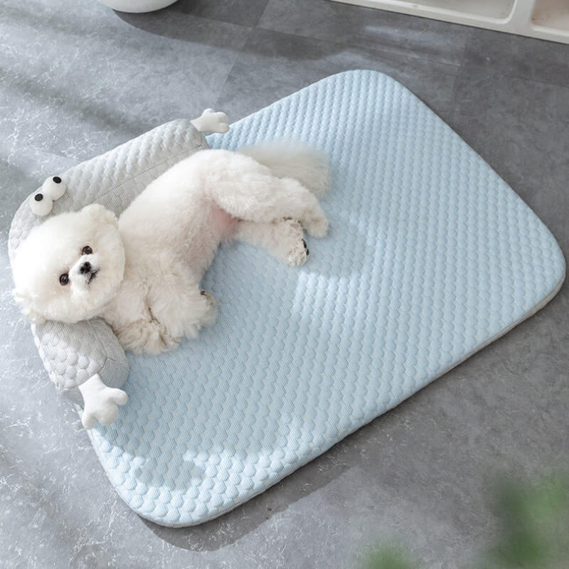 Dog Cooling Bed with Non-Slip Feature for Enhanced Comfort
