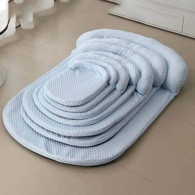 Breathable Silk Dog Bed – Cooling Mattress for Hot Weather Relief