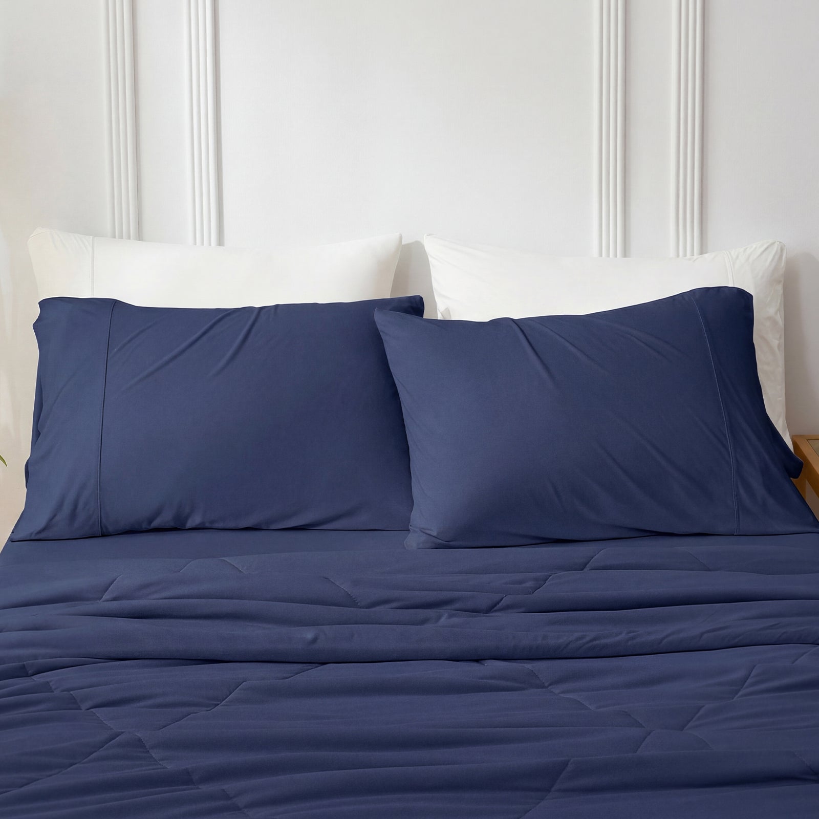 Charcoal Grey Pillowcases – Breathable Fabric with Japanese Cooling Technology