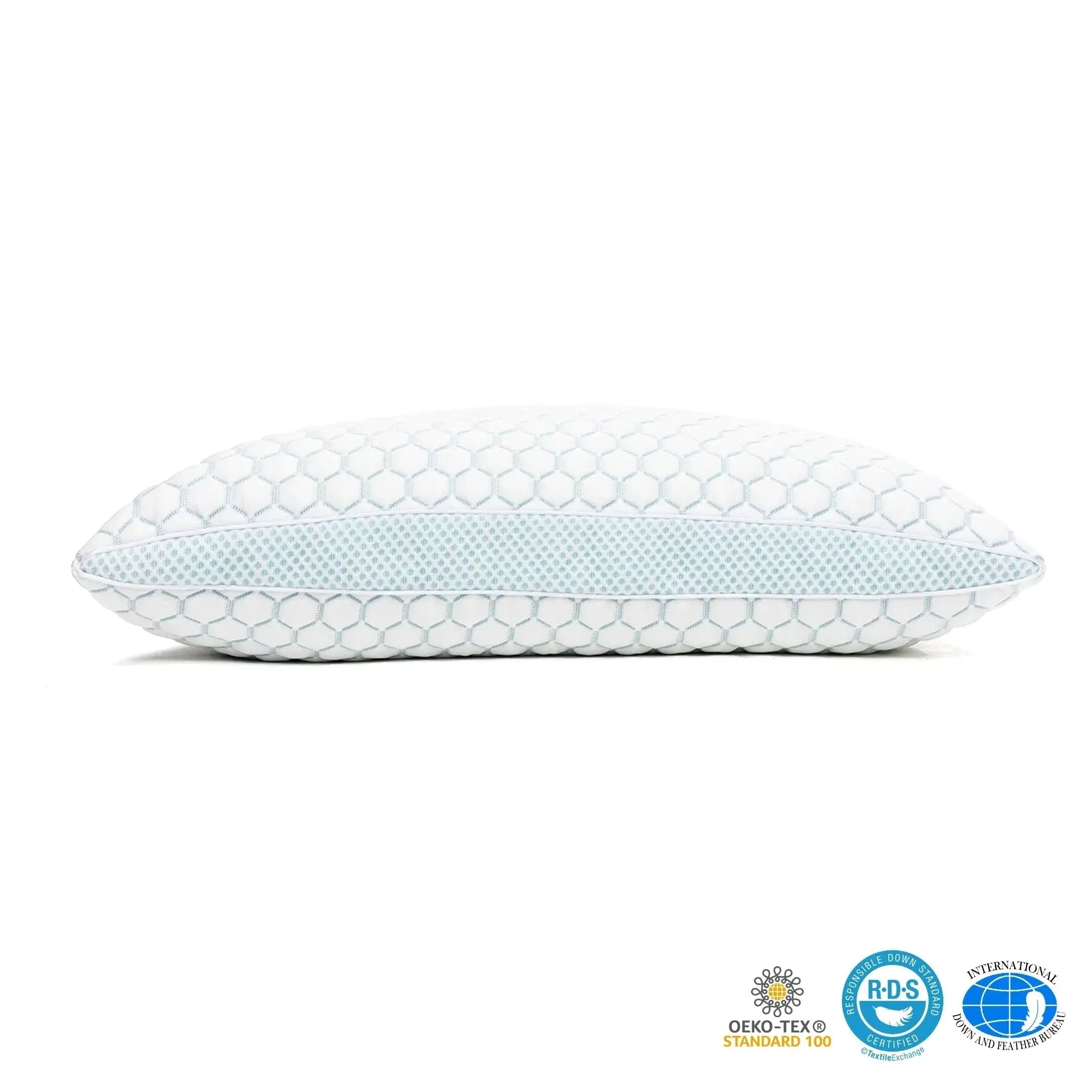 Adjustable Fill Memory Foam Pillow for Side Sleepers – Cooling Comfort