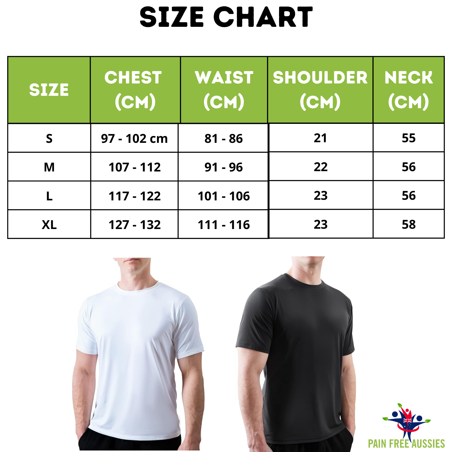 Taavita Men's Classic Cooling T-Shirt - Breathable & Cooling Fabric