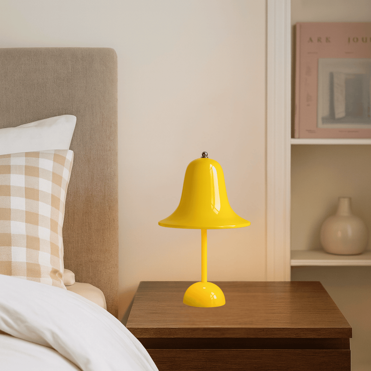 Stylish Cordless LED Touch Lamp with Adjustable Brightness