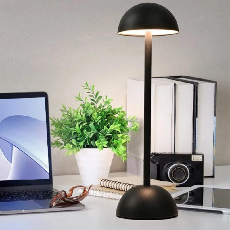Portable Scandinavian-Inspired Table Lamp with Adjustable Light