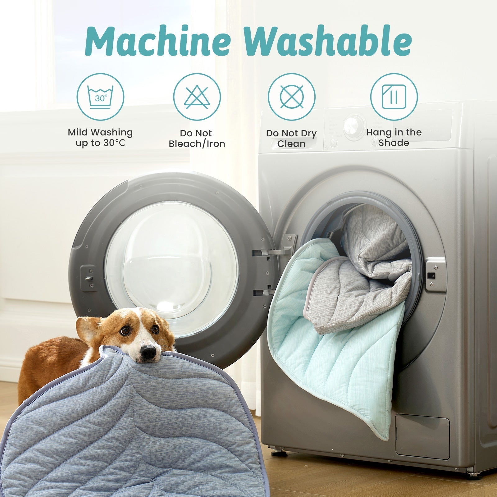 Cooling Dog Mat for Instant Relief | Non-Slip Waterproof Comfort