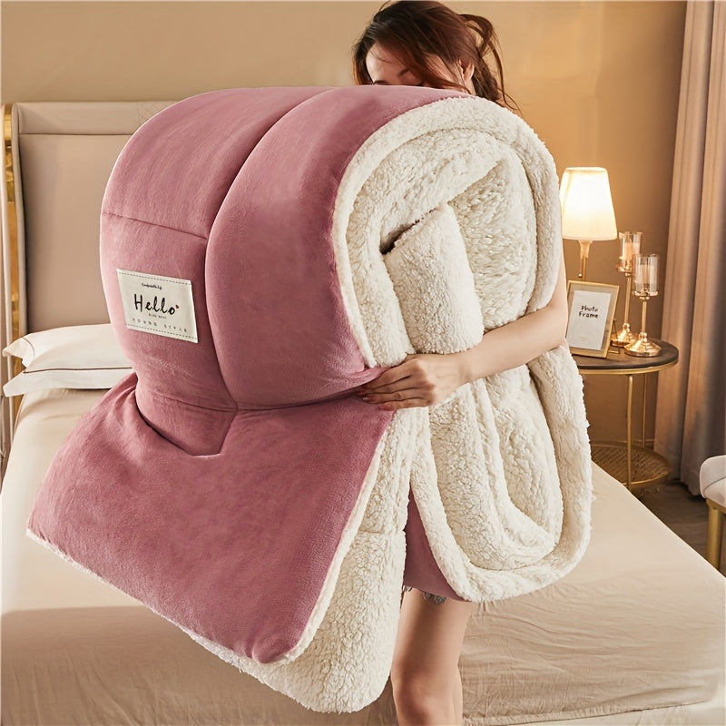 Three-Layer Soft Bedspread – Reversible Blanket with Thermal Insulation