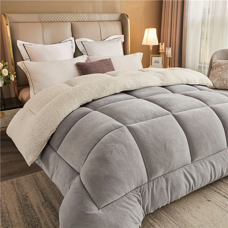 Three-Layer Soft Bedspread – Reversible Blanket with Thermal Insulation