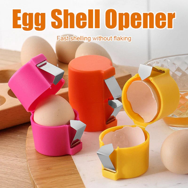 Ergonomic Egg Cracker Tool – Easy Cracking Solution for Cooking