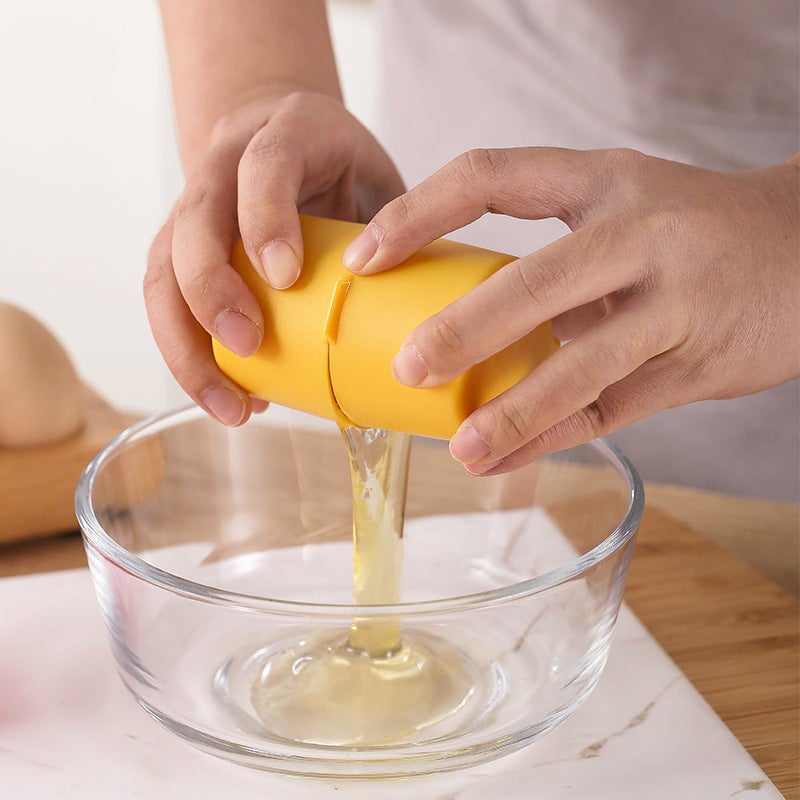 Ergonomic Egg Cracker Tool – Easy Cracking Solution for Cooking