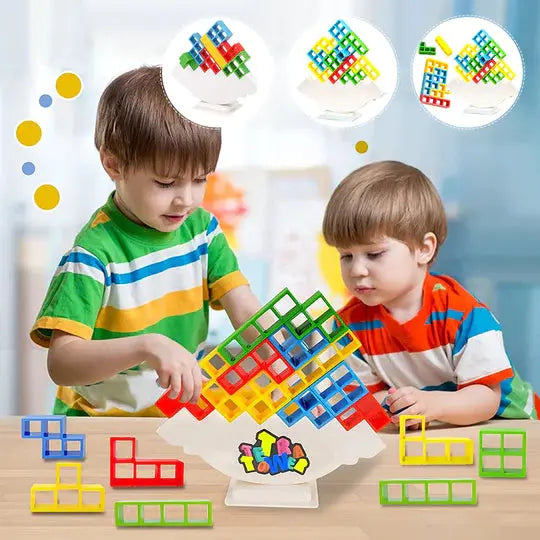 Magnetic Balance Toy with Tetris Design | Engaging Cognitive Play