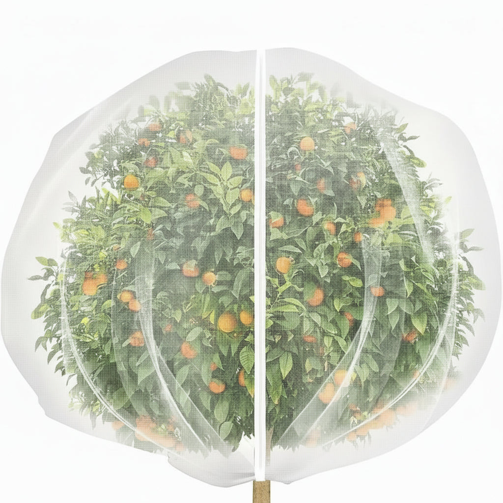 Adjustable Drawstring Fruit Protection Bags – Breathable Mesh for Pest Control
