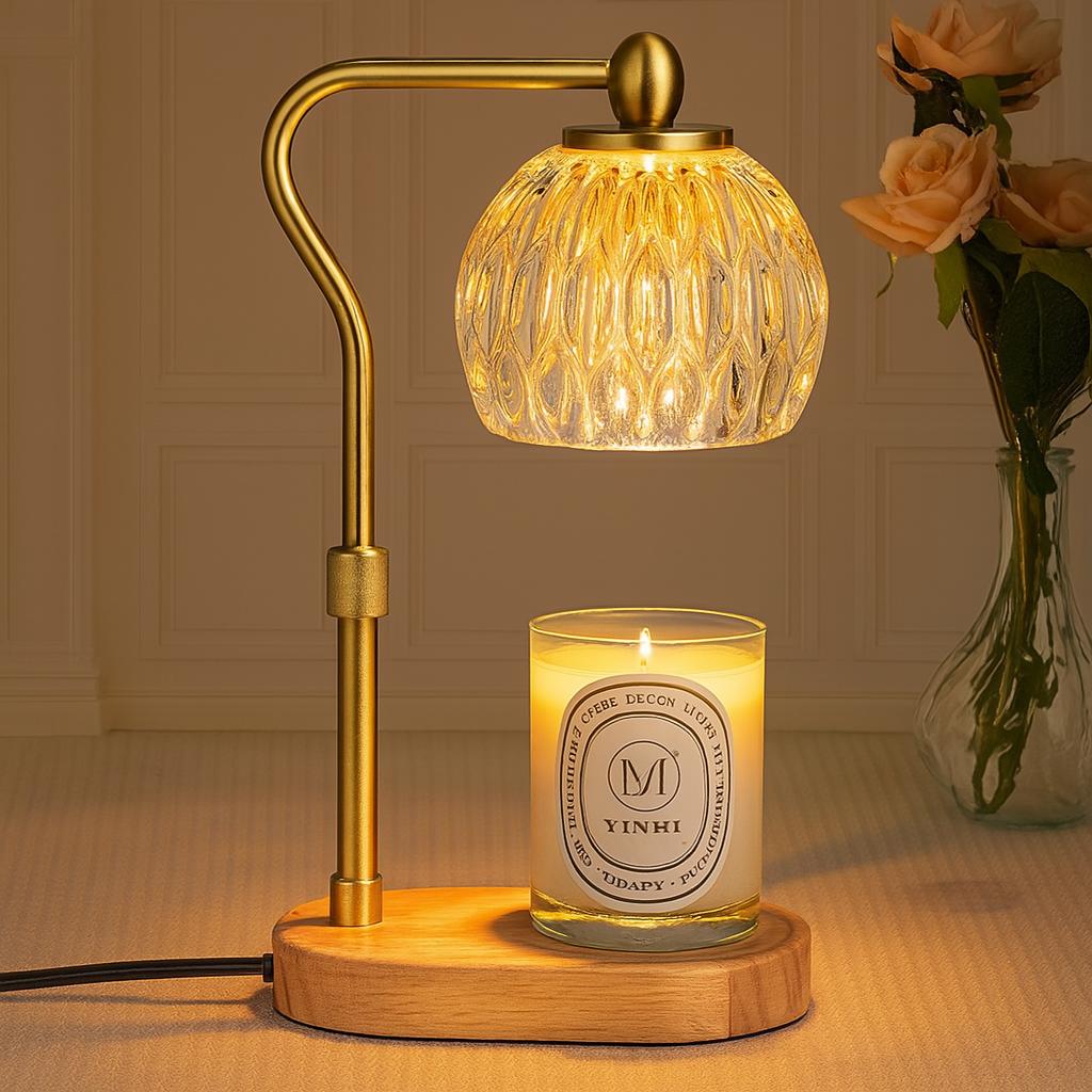Elegant Aroma Lamp with Adjustable Heat for Home Ambiance