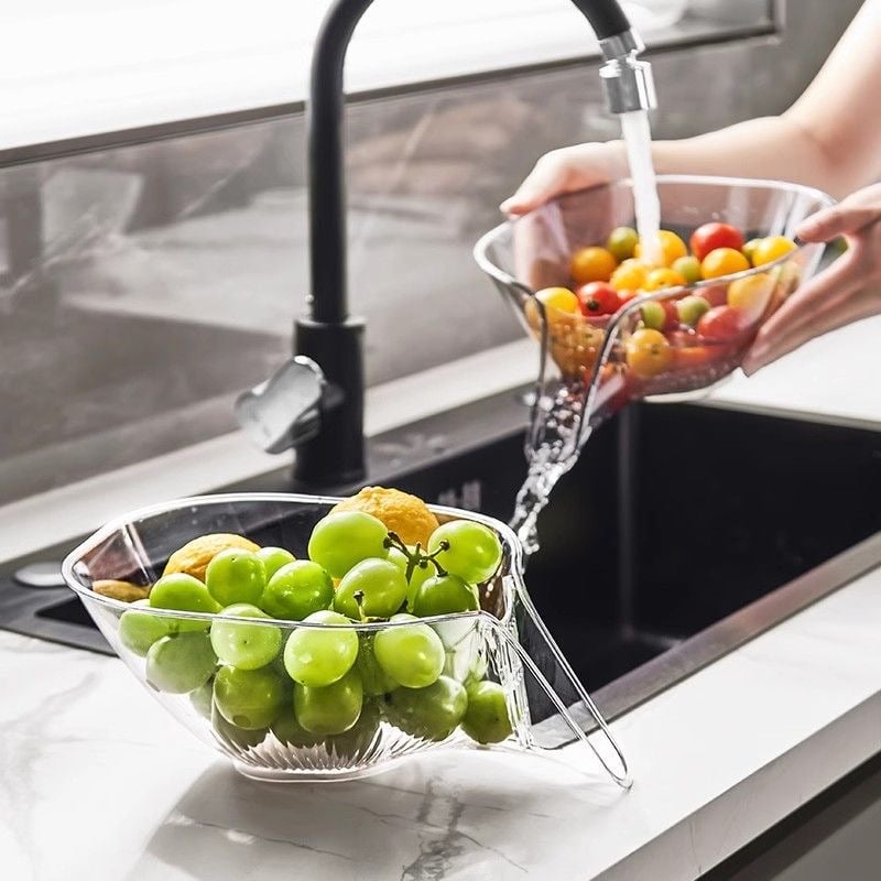 Versatile Kitchen Drain Basket for Easy Cooking and Efficient Use