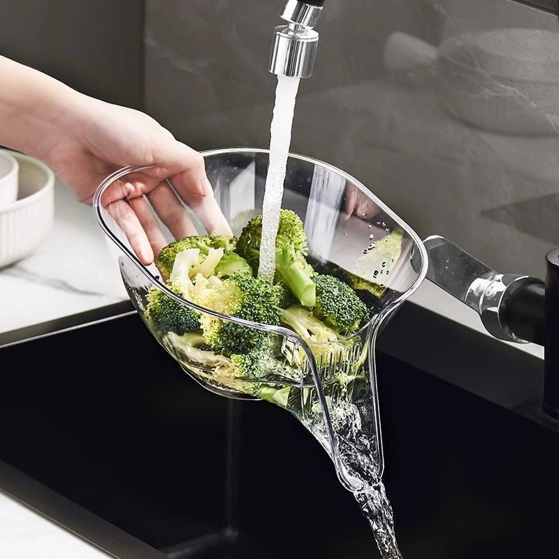 Versatile Kitchen Drain Basket for Easy Cooking and Efficient Use