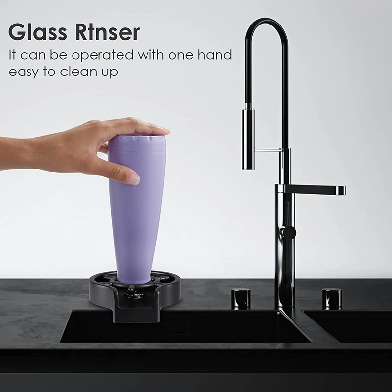 Automatic Cup Washer with High-Pressure Nozzle for Home & Business