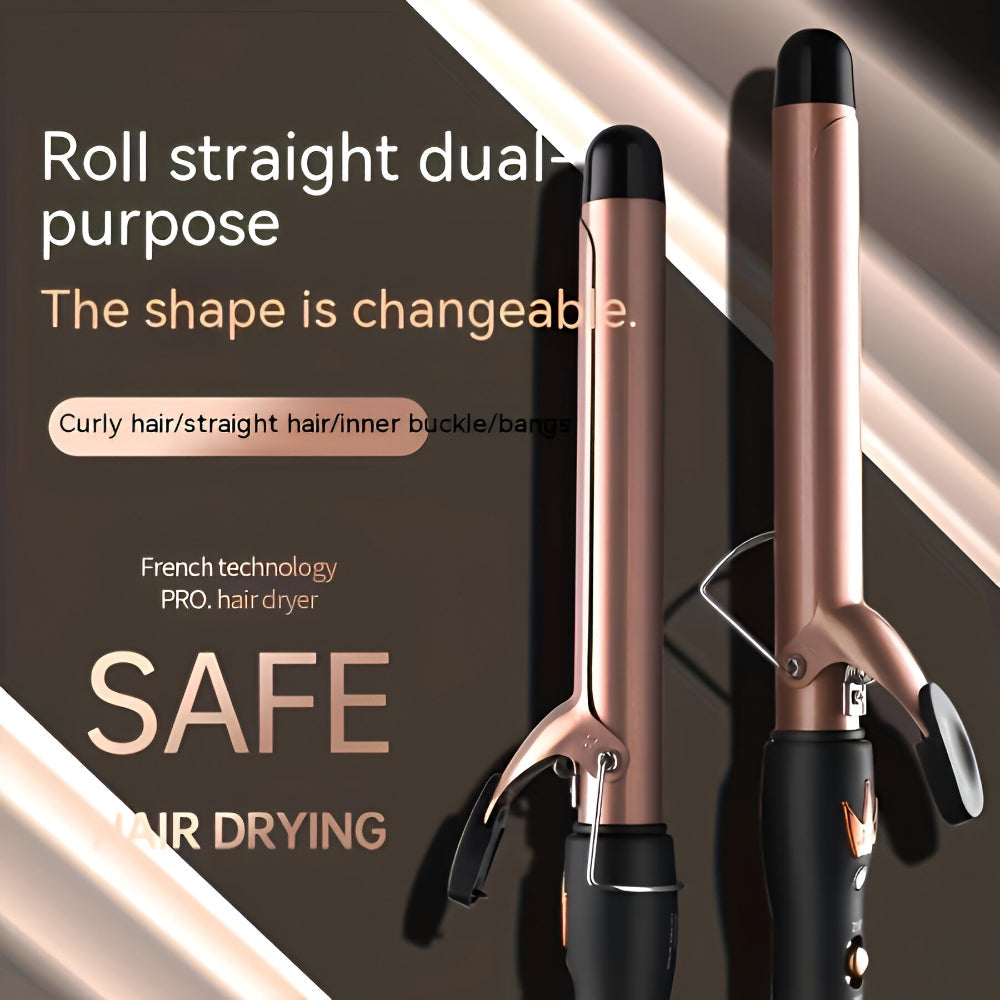 Ceramic Hair Styler with Safety Grip for Effortless Curls
