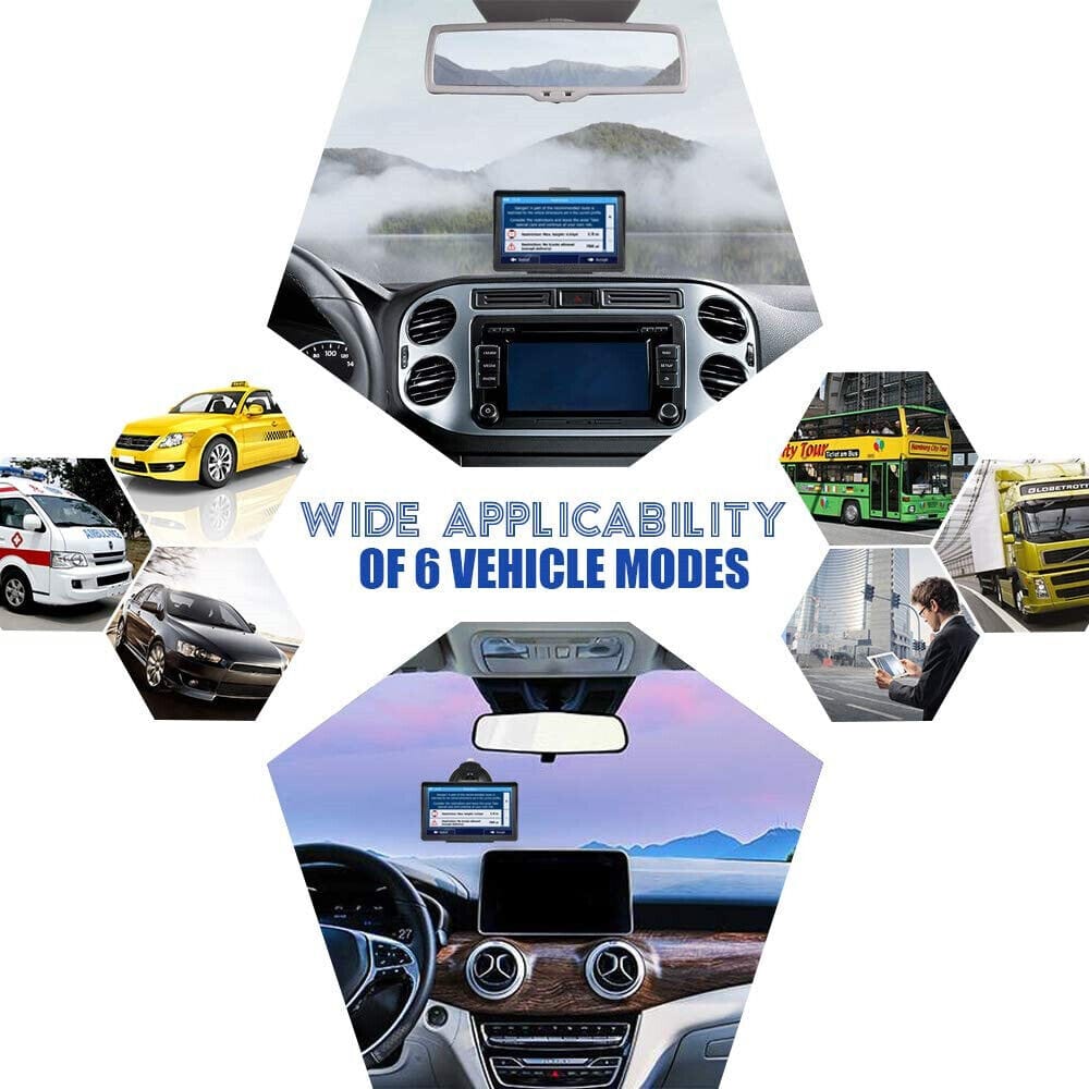 7-Inch Vehicle GPS Navigation for Cars and Trucks
