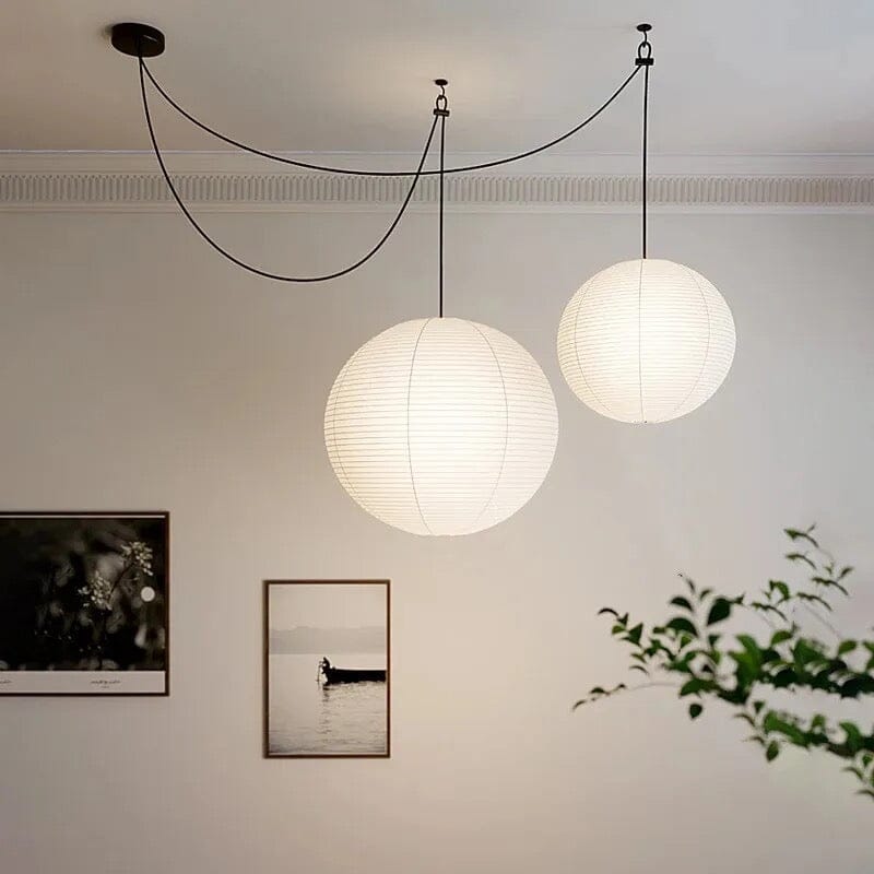 Elegant Rice Paper Balloon Pendant Lights for Stylish Spaces