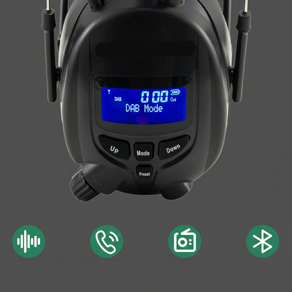 SoundShield Max – Premium DAB/FM Radio with Bluetooth Connectivity