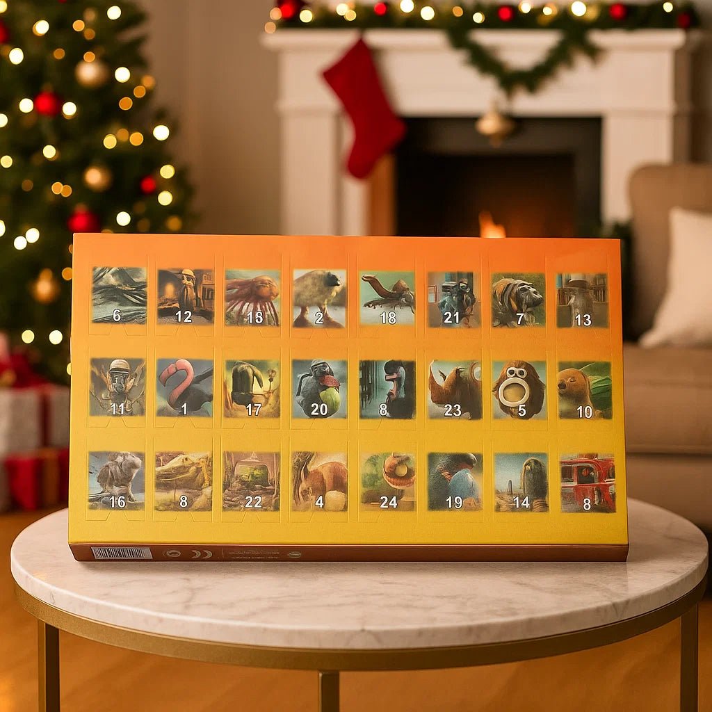 Joyful Countdown: 24-Piece Holiday Decoration Calendar