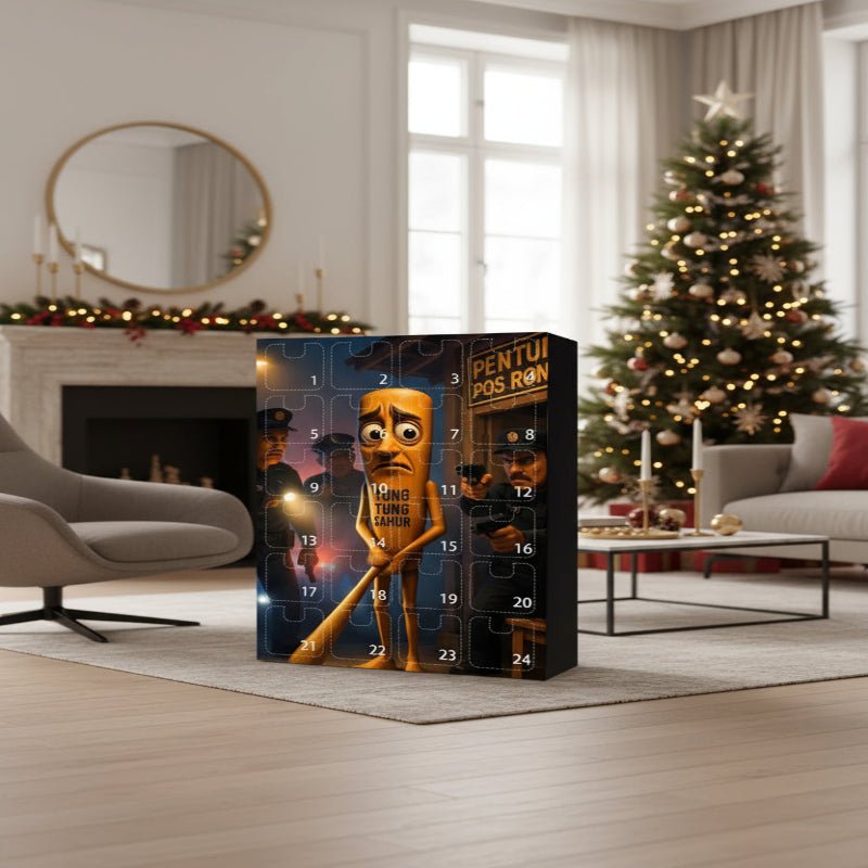 Joyful Countdown: 24-Piece Holiday Decoration Calendar