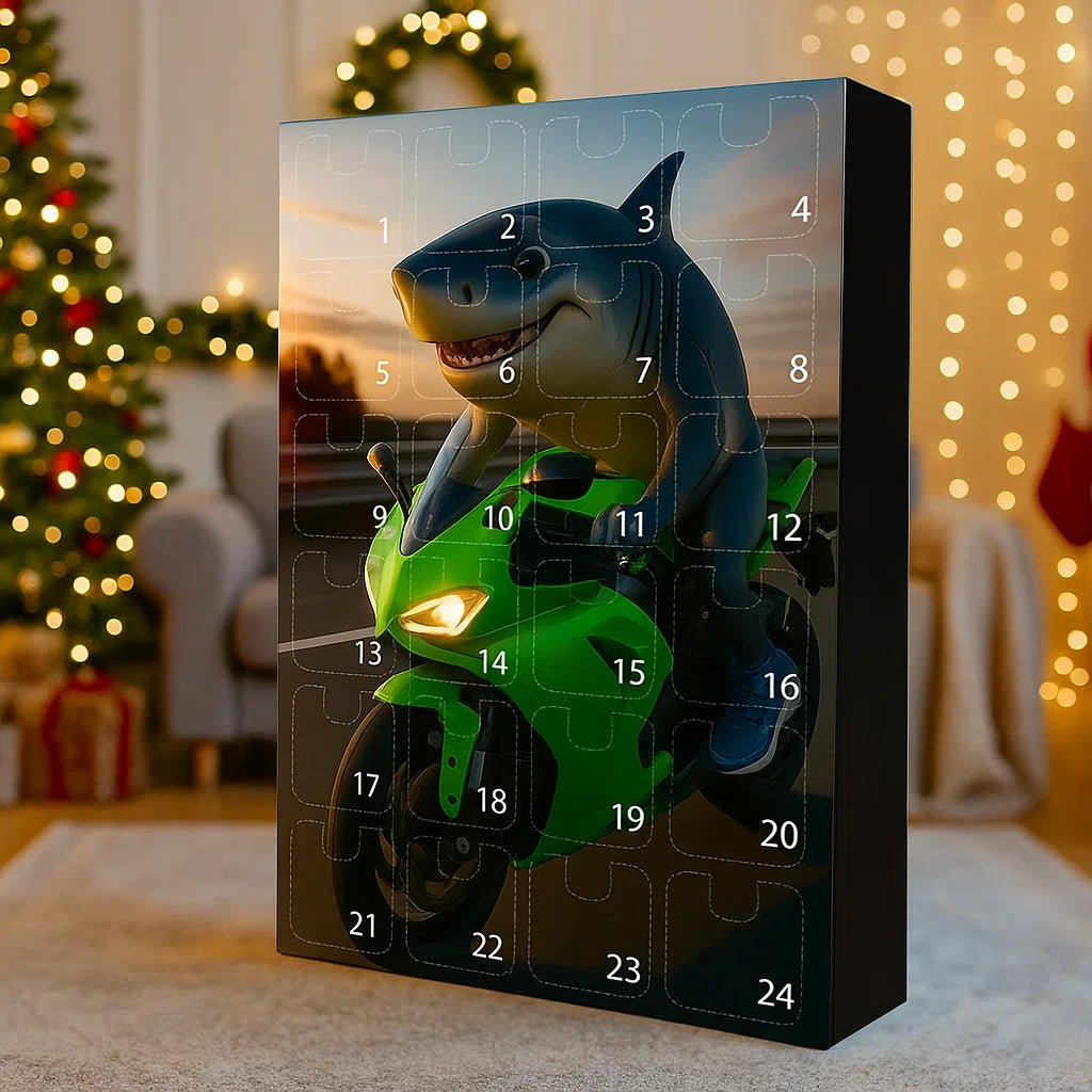 Joyful Countdown: 24-Piece Holiday Decoration Calendar