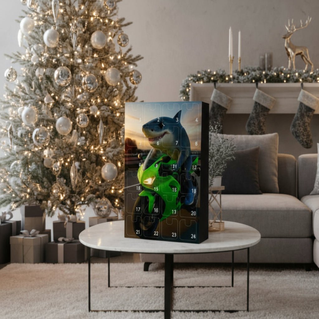 Joyful Countdown: 24-Piece Holiday Decoration Calendar