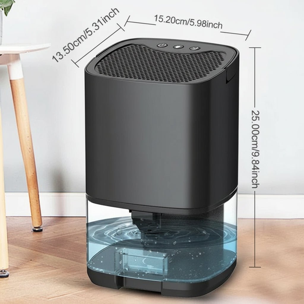 LumiDry Compact Portable Dehumidifier with Mood Lighting