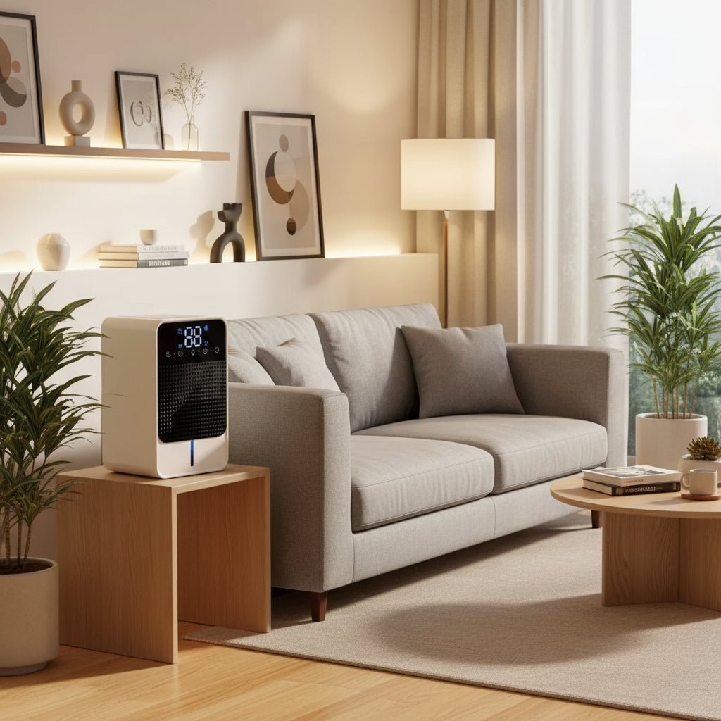 ComfortWave 25W Dehumidifier with LED Control and 1500ml Tank