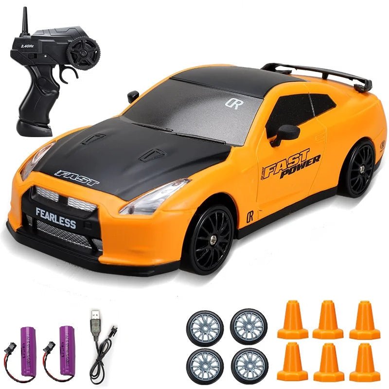 VelocityMaster 4WD Remote Control Drift Car with Realistic Design