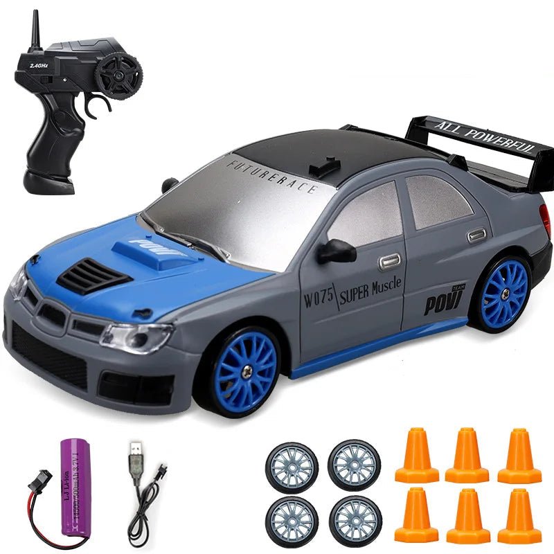 VelocityMaster 4WD Remote Control Drift Car with Realistic Design