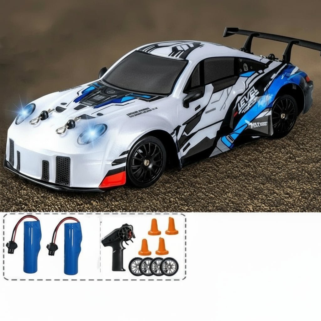 TurboGlide 1:24 Speedster 4WD Drift Car with LED Lights