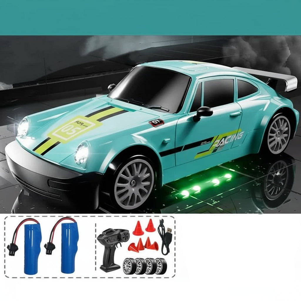 TurboGlide 1:24 Speedster 4WD Drift Car with LED Lights