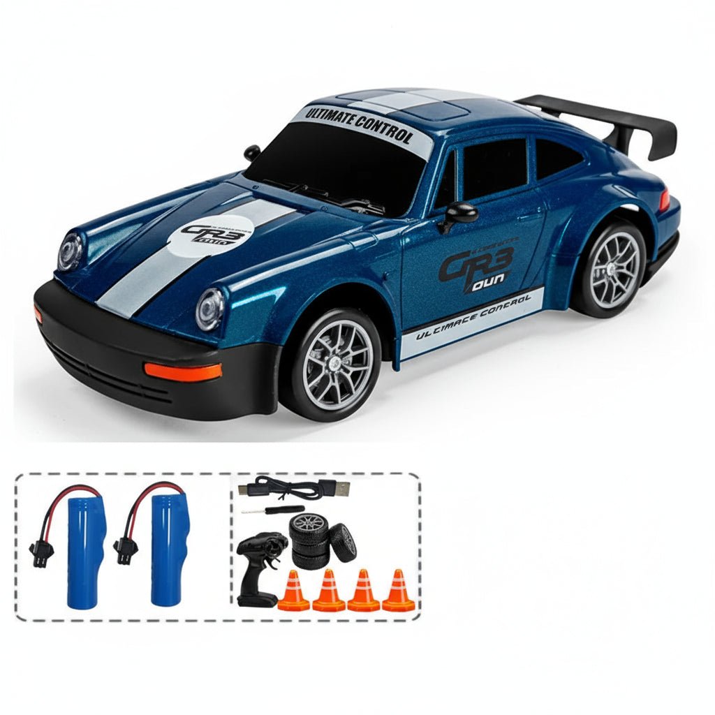 TurboGlide 1:24 Speedster 4WD Drift Car with LED Lights