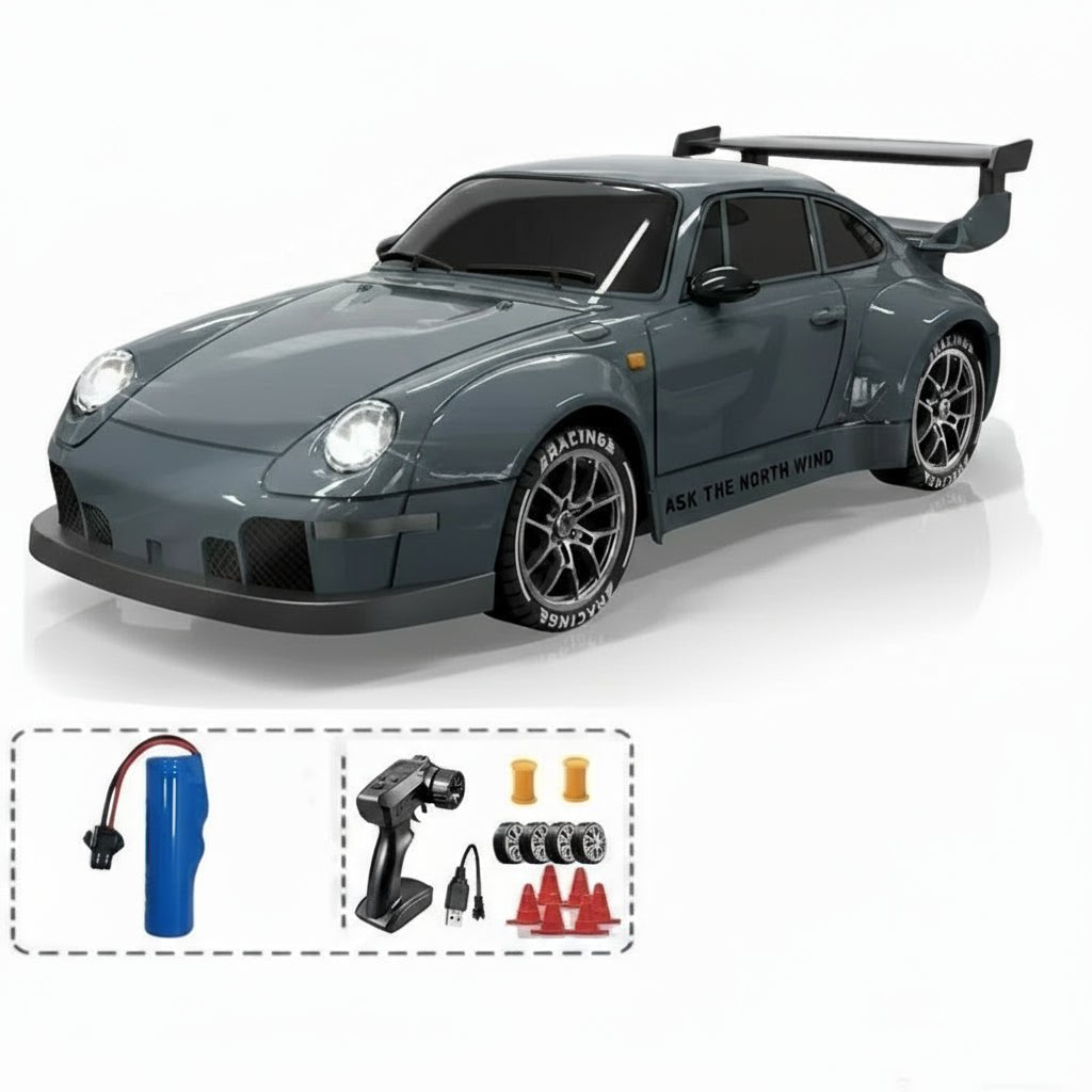 TurboGlide 1:24 Speedster 4WD Drift Car with LED Lights