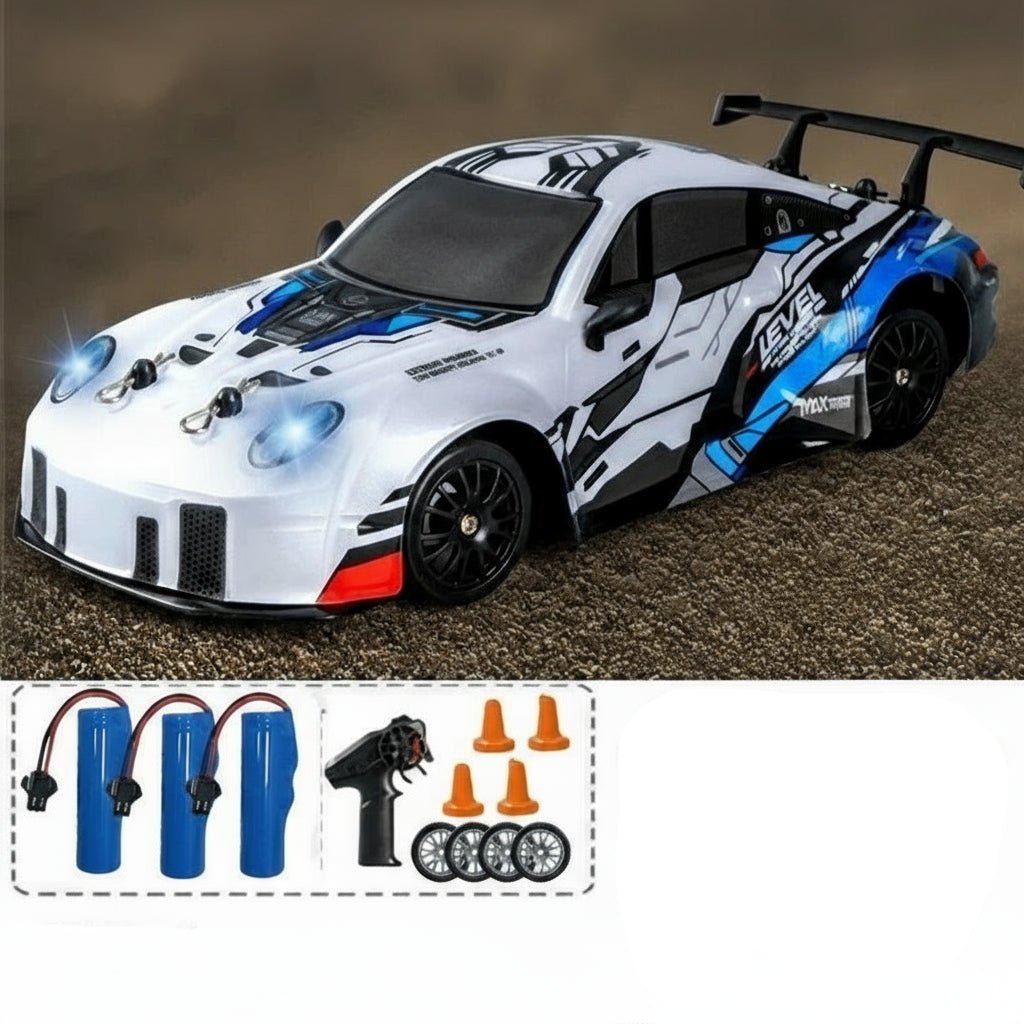 TurboGlide 1:24 Speedster 4WD Drift Car with LED Lights
